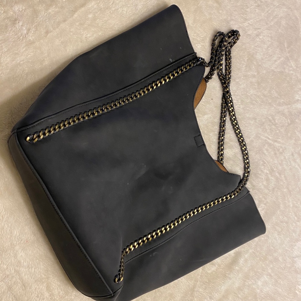 Large Black Shoulder Bag